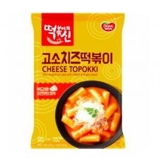 Dongwon Cheese Topokki Stick-shaped Rice Cake With Cheese and Spicy Sauce 240g